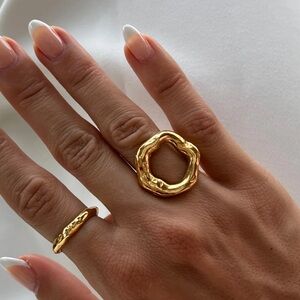 Aureum Nova Ring 24K gold vermeil